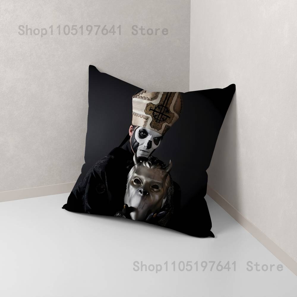 G-Ghost bc Nameless Ghoul All-Match Printed Pillow Case Sofa Car Office Room Decoration & Protector