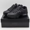 IM0696-001 Air Max 95 Кожаные Большой Пузырь QS Полностью Черные (Мужской)