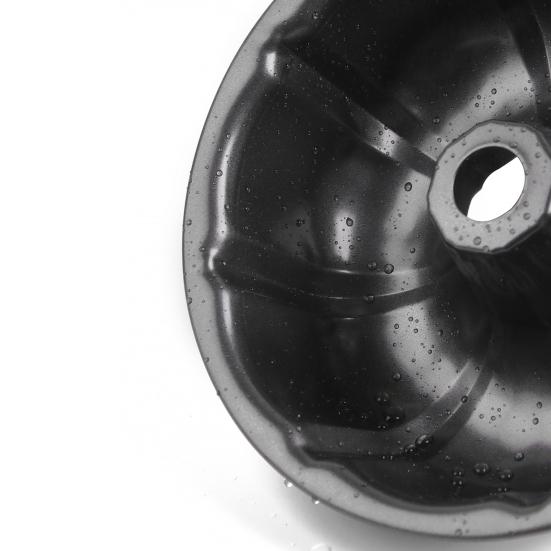 9.5 Inch Non-Stick Cake Pan Fluted Tube Round Baking Pan for Pound Cakes