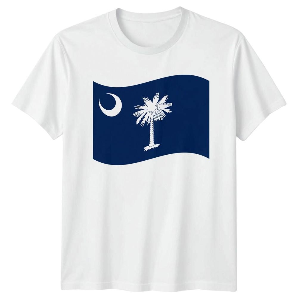 South Carolina Flag Waving TShirt SC State Pride Gift For Him And Her