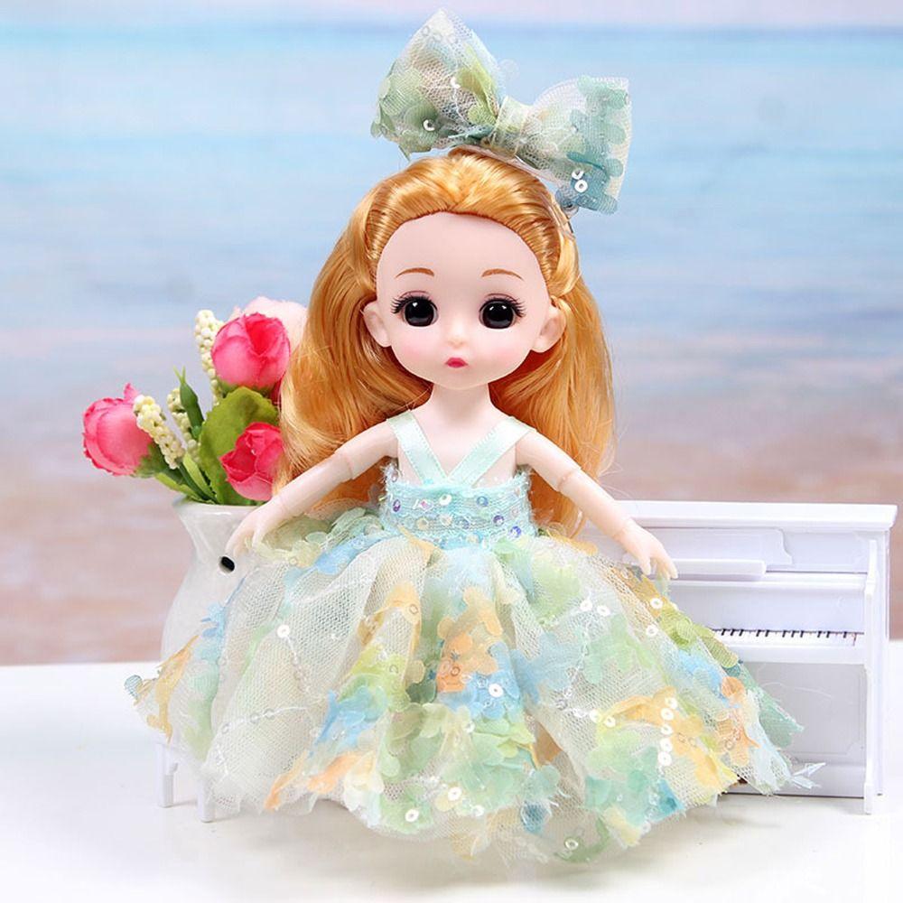 Up Gift Articulated Doll Movable Jointed Princess Dolls Mini Multi Joint Doll Toy Set Girls' Doll