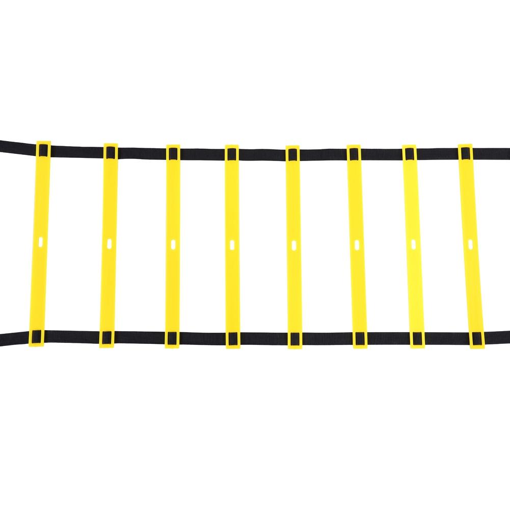 4M 8 Rung Extended Plastic Agility Ladder for Soccer Football Fitness Feet Speed Training