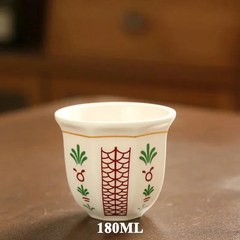 180/250 мл Чашка для эспрессо Керамические кружки Ближневосточный стиль Ручная работа Молоко Капучино Латте Арт Кофейная чашка Чайная посуда для подарков