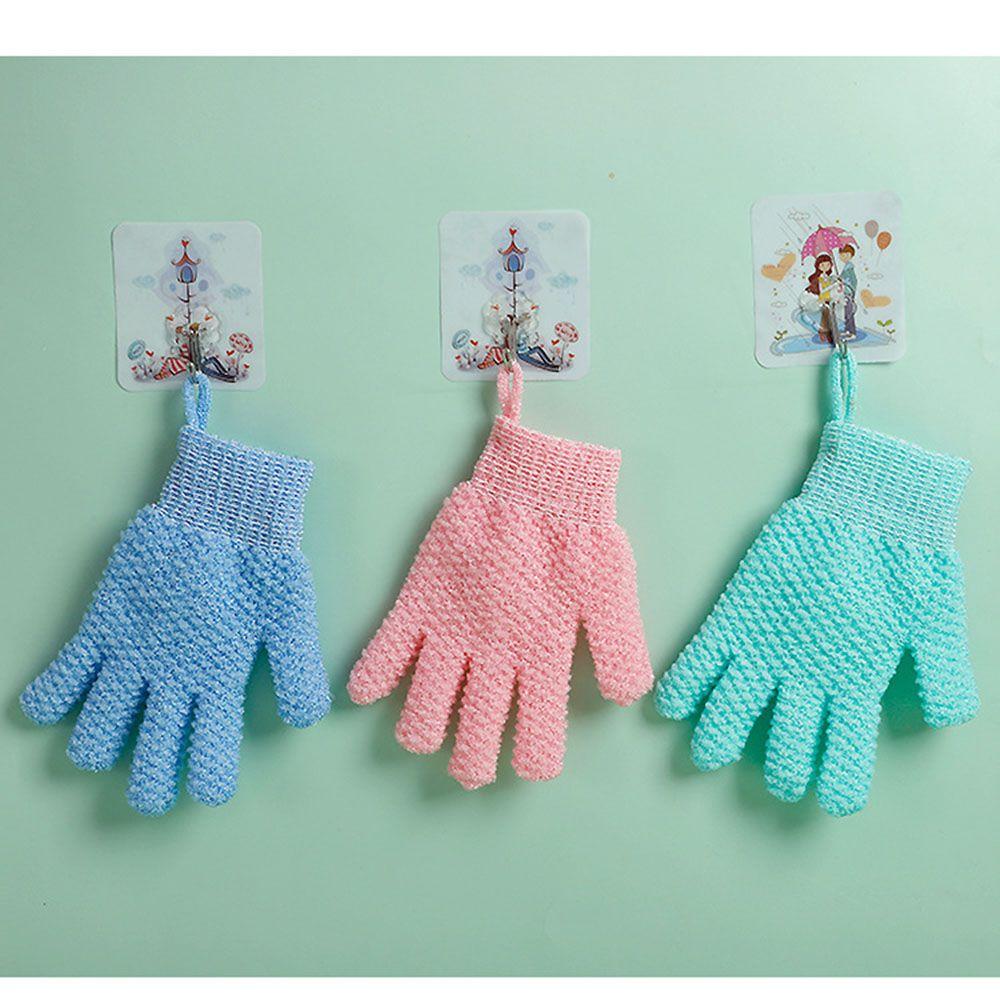 Two-sided Shower Spa Exfoliator Body Cleaning Thicken Bath Towel Bath Scrub Glove Peeling Glove