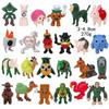 24 шт. Серия 1, 2, 3 Итальянский набор «Мозголом» Мини-украшения Игрушки Уникальные Tung Tung Tung Sahur Tralalero Tralala Фигурка Коллекционная