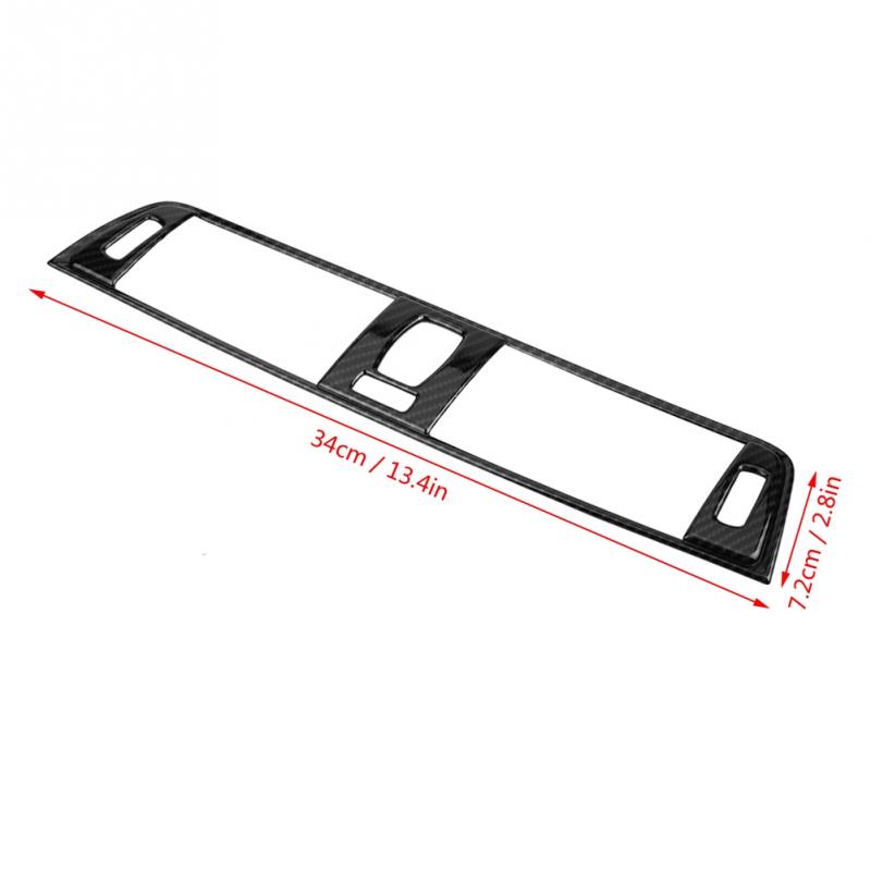 Автомобильная консоль в стиле углеродного волокна, вентиляционная крышка для кондиционера, накладка на рамку, наклейка для BMW 3 серии F30 2013 2014 2015 2016 2017