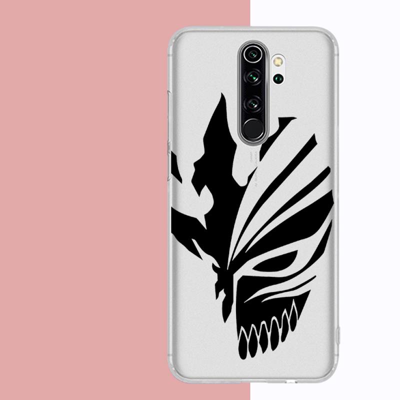 Чехол для телефона «Аниме Блич Куросаки Ичиго» для Samsung A51 A52 A71 A12 для Redmi 7 9 9A для Huawei Honor8X 10i Прозрачный чехол
