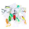 Realistic Topwater Frog Soft Bait Lure Set - Sharp Hooks for Bass and Saltwater Freshwater Fishing