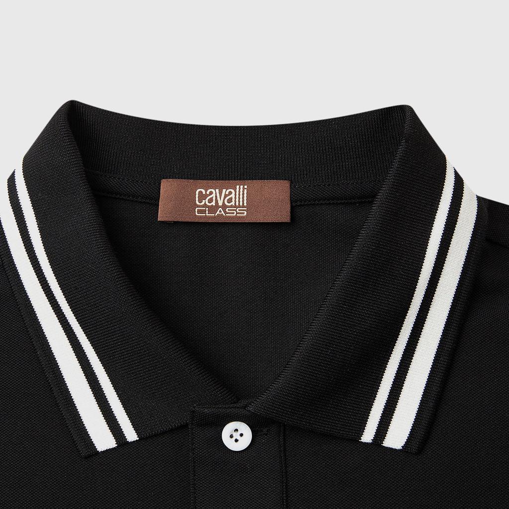 Cool, skin friendly, antibacterial and breathable men's polo shirt with exquisite embroidery short sleeves for daily leisure in spring and summer