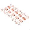 10 Pieces Flamingo Bookmark Planner Paper Clip Metal Clips Tools