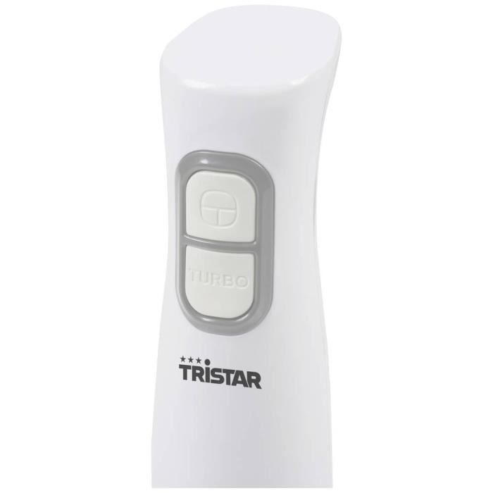 Mixeur plongeant - TRISTAR - MX-4851 - 350 W - Hachoir et fouet inclus - Blanc