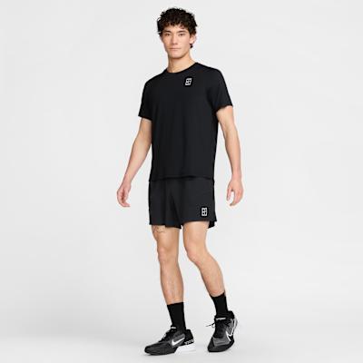 Nike Dri FitAdvantage Tennis Bottom Men's Black/White