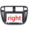 2 DIN рамка 9 дюймов автомагнитола фасция для Honda Civic (ЭЖ/ЭК/ЭМ) 1995-2001 Видеопанель Плеер Аудио На приборную панель Монтажный комплект