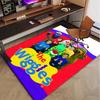 The Wiggles Polyester Carpet, Soft Indoor Mat for Office Chair, Living Room, Computer Desk - Decorative Home Office Rug Design