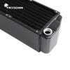 FREEZEMOD Server Water Cooling  80mm X3 X4Radiator,Aluminum Heat Exchanger Thickness 65mm 3 Layers 'Z' Type Water Channel