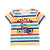Children's Round Neck Pure Cotton Fun Short Sleeved Boys and Girls