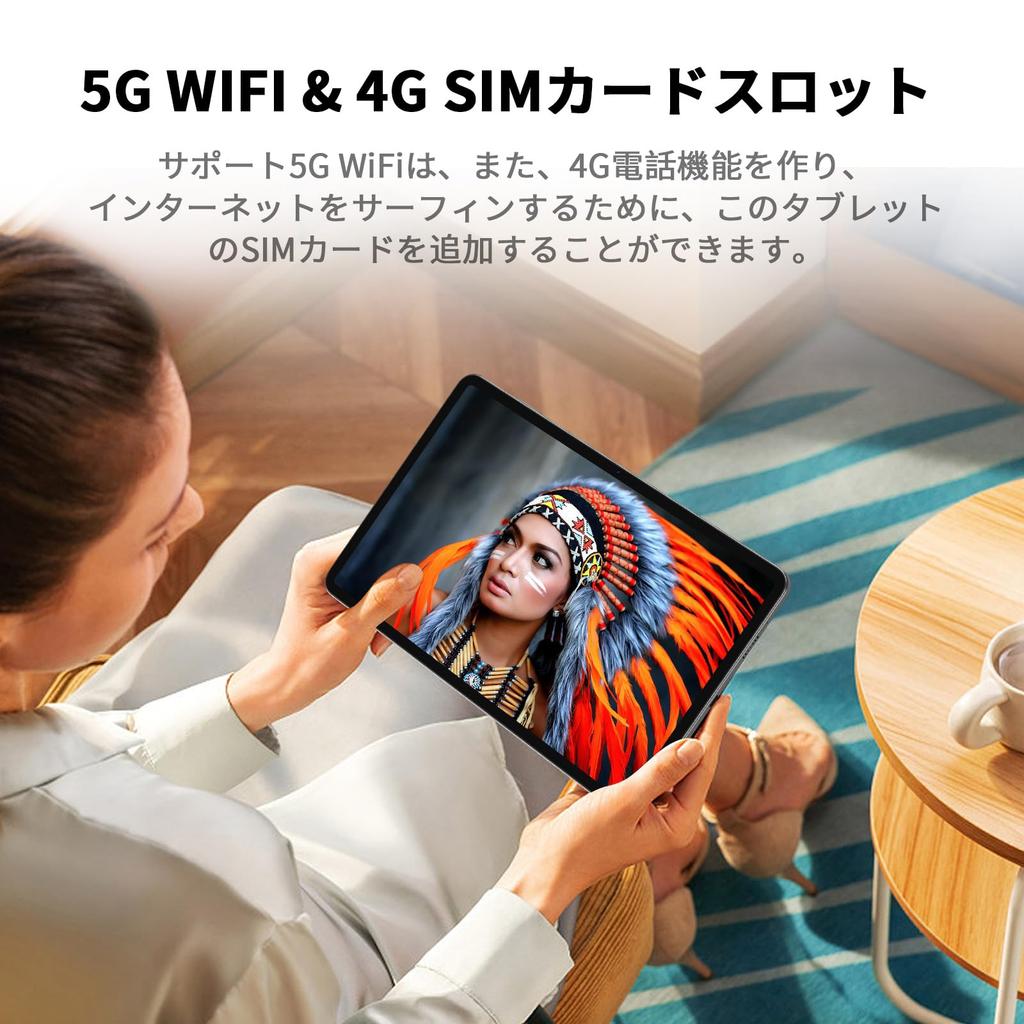 VASOUN TAB 16 Android 14 Tablet 16GB 8GB 256GB 2TB TF 4G LTE Android T616 2K IPS 8000mAh 18W PD Fast 5G WiFi Face YouTube Japanese Instruction Manual