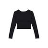 Jordan T Shirts Women's Black Crew Neck Moderate Straight Fit (Unisex) T-Shirts DV1275 010