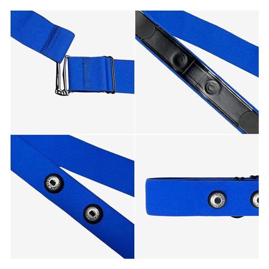 Сменный ремешок датчика сердечного ритма, регулируемый нейлоновый нагрудный ремень, нагрудный ремень фитнес-трекера для занятий на открытом воздухе