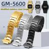 Нержавеющая сталь ремешок для часов 16 мм Для casio GG-SHOCK 3229 GM-5600 Маленький квадратный ремешок для часов цельнометаллический стальной браслет С инструментами