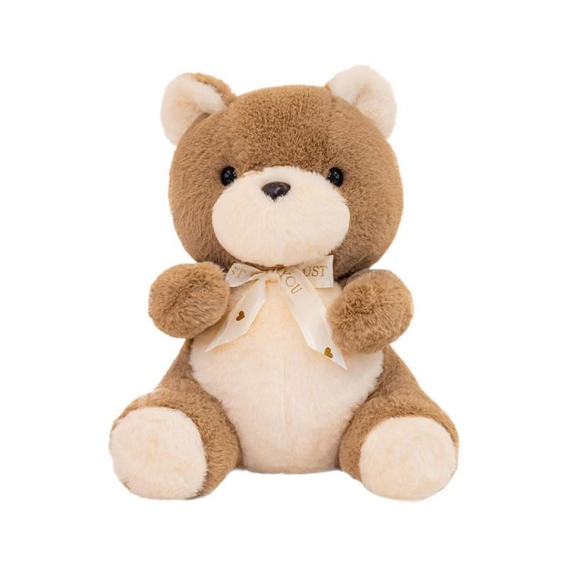 Dog Brown Rabbit Bear Plush Toys Cutes Cartoon Children Birthday Dolls Gift