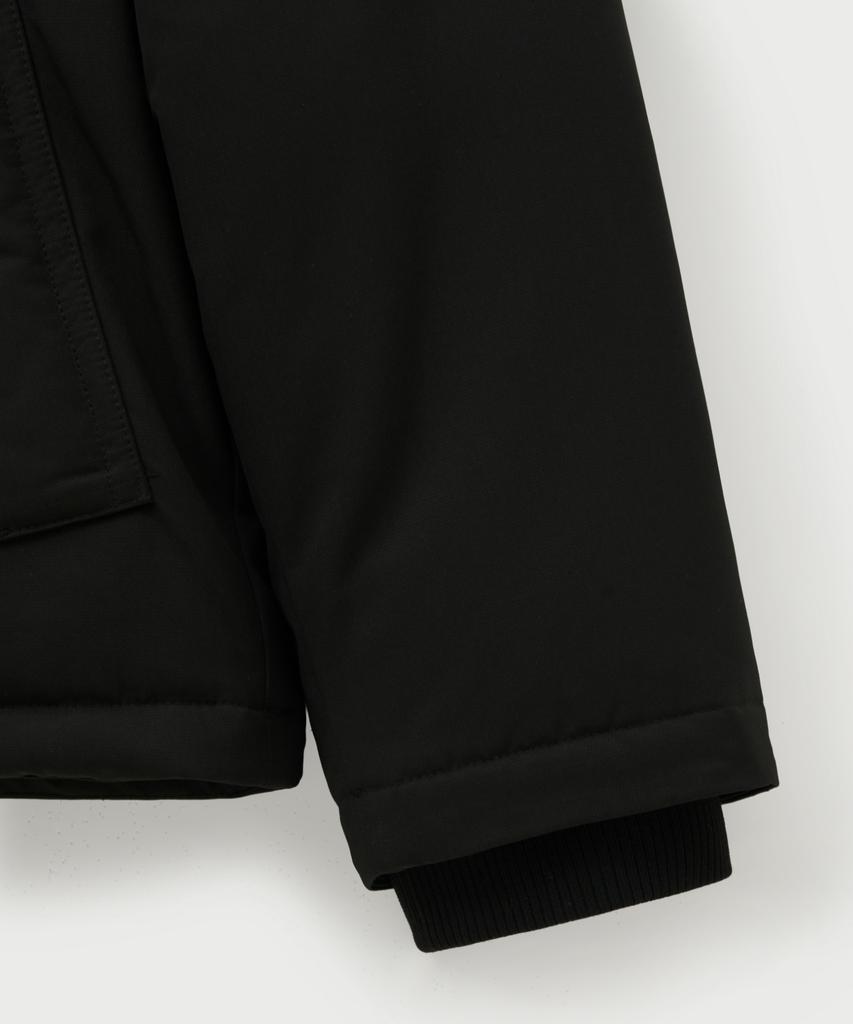 SATUR Theo Duck Down Padded Jacket Black