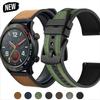 Кожаный ремешок для Samsung Galaxy Watch 7/6/5/4 40 44 мм Gear Band Винтажный браслет 20 мм 22 мм для Huawei Watch GT5 5/4Pro 4 46 мм