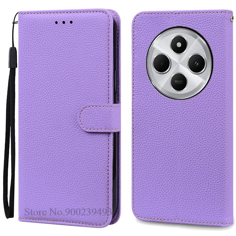For Redmi 14C 4G Case Soft Silicone Pu Leather Wallet Flip Case For Xiaomi Redmi 14C Case Stand Book Cover For Redmi 14 C Fundas