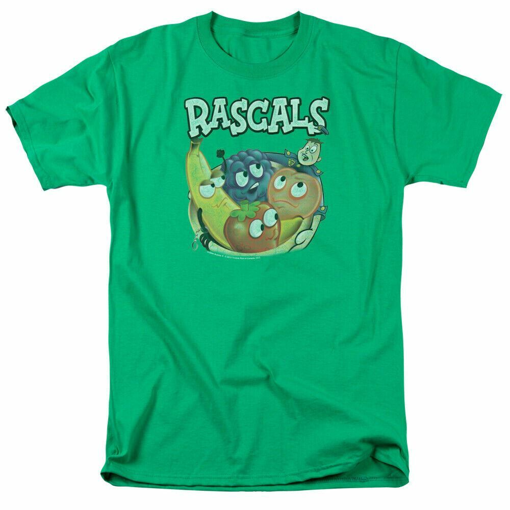 Dubble Bubble Rascals T-shirt Mens Licensed Tangy Hard Candy Kelly Green