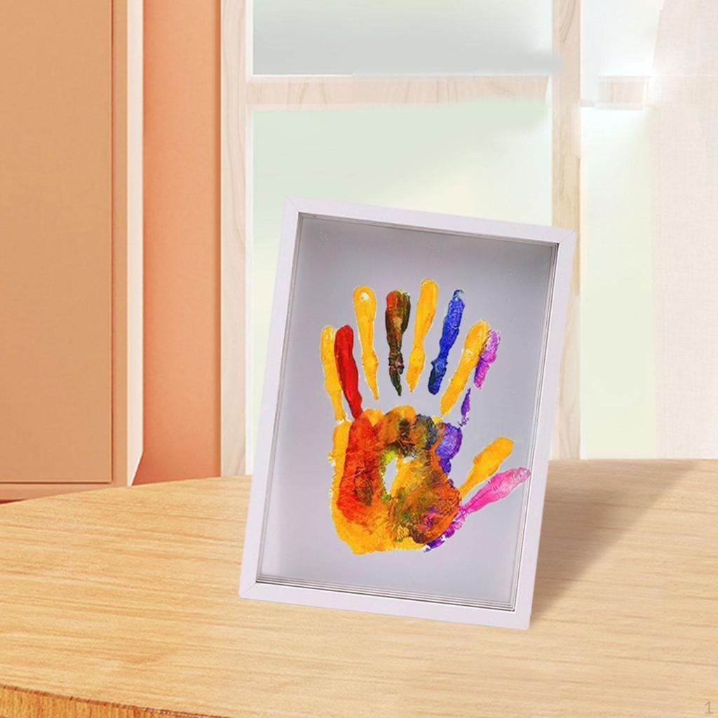 Family Handprint Frame Kit DIY Art Print Handmade Keepsake Gifts Hand and