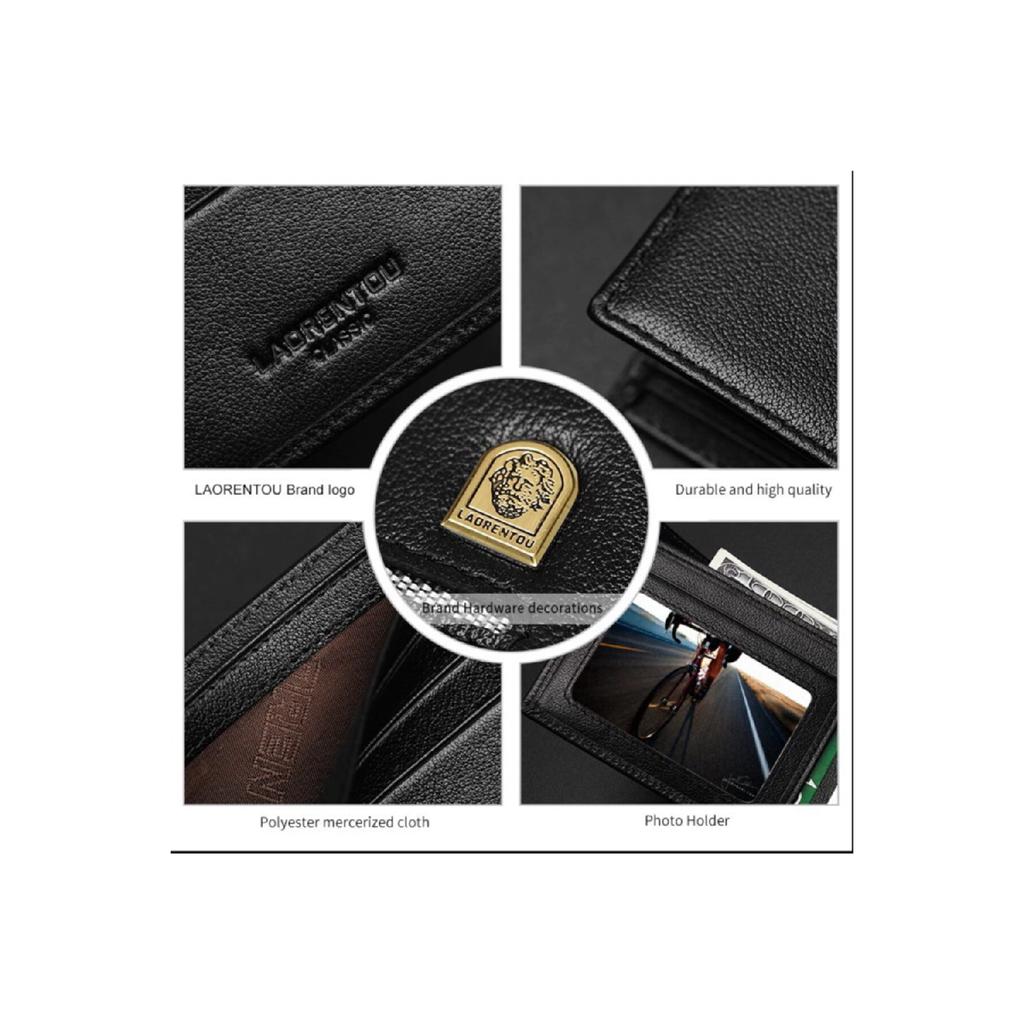 Сделано в Италии Мужской кошелек из натуральной кожи Мужская визитница