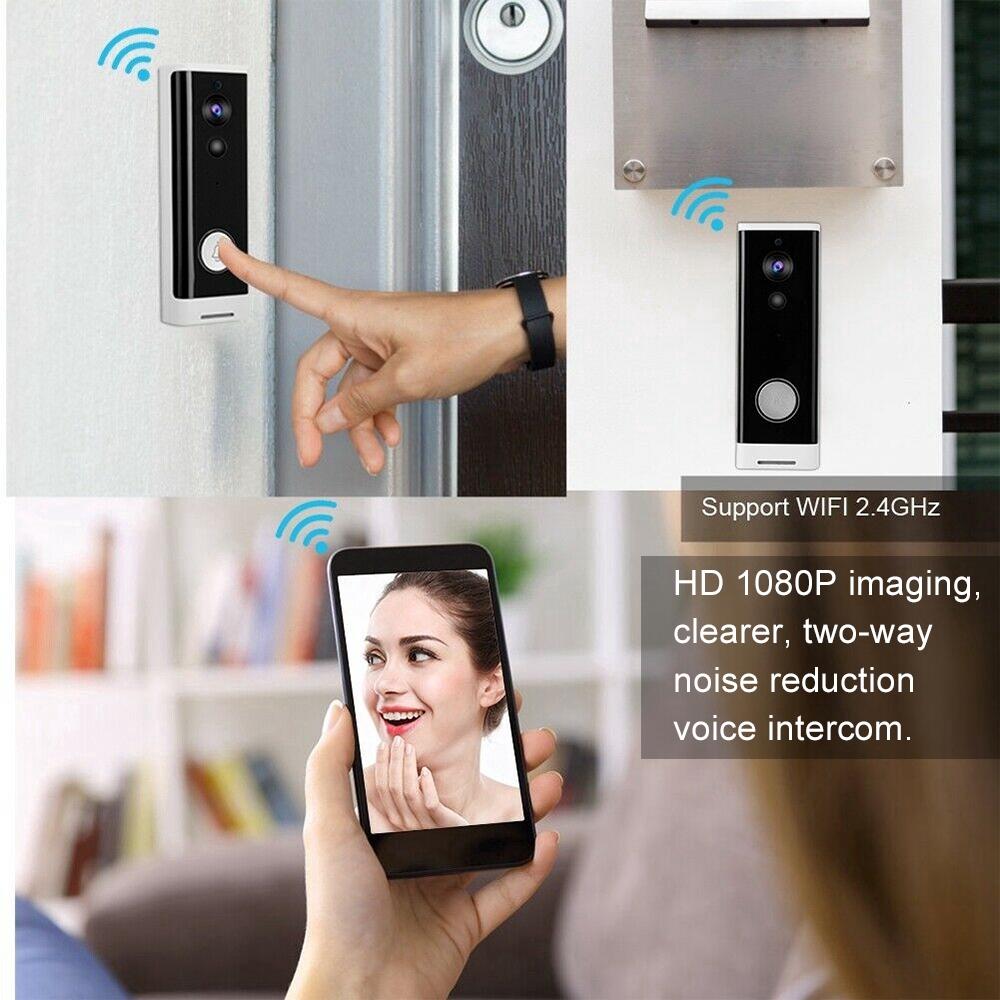 Умный IP Видеодомофон WI-FI Видеодомофон Дверной Звонок WIFI Камера Дверного Звонка Для Квартир ИК Тревога Беспроводная Камера Безопасности Новый