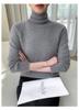 Women's High Neck Cashmere Sweater - Thick Raglan Sleeve, Loose Fit, Autumn/Winter Knit Base Layer