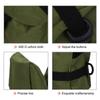 Durable Portable Shooting Front Rear Bench Rest Bags Set Rifle Target Stand for Hunting (Green)