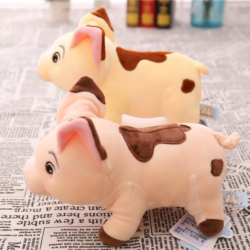 Plush Charming Pig Stuffed Animal In Cartoon Style Perfect For Kids Present Birthday