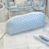 Cloth Pen Bag Desktop Storage Pencil Pouch Fashion Polka Dot Pencil Case  Kids Children