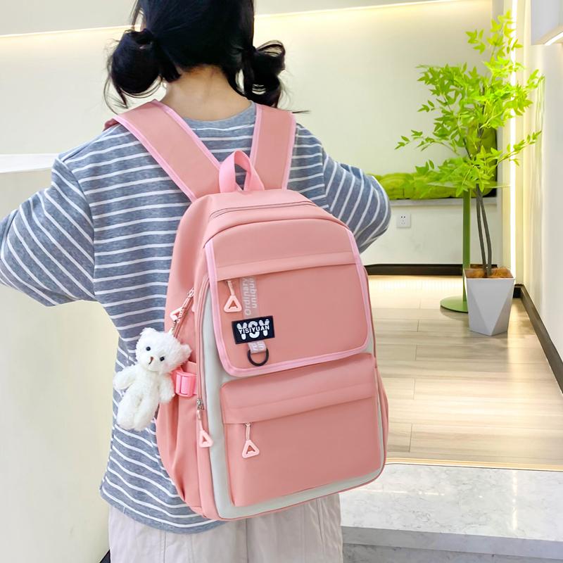 Женский школьный рюкзак из четырех предметов