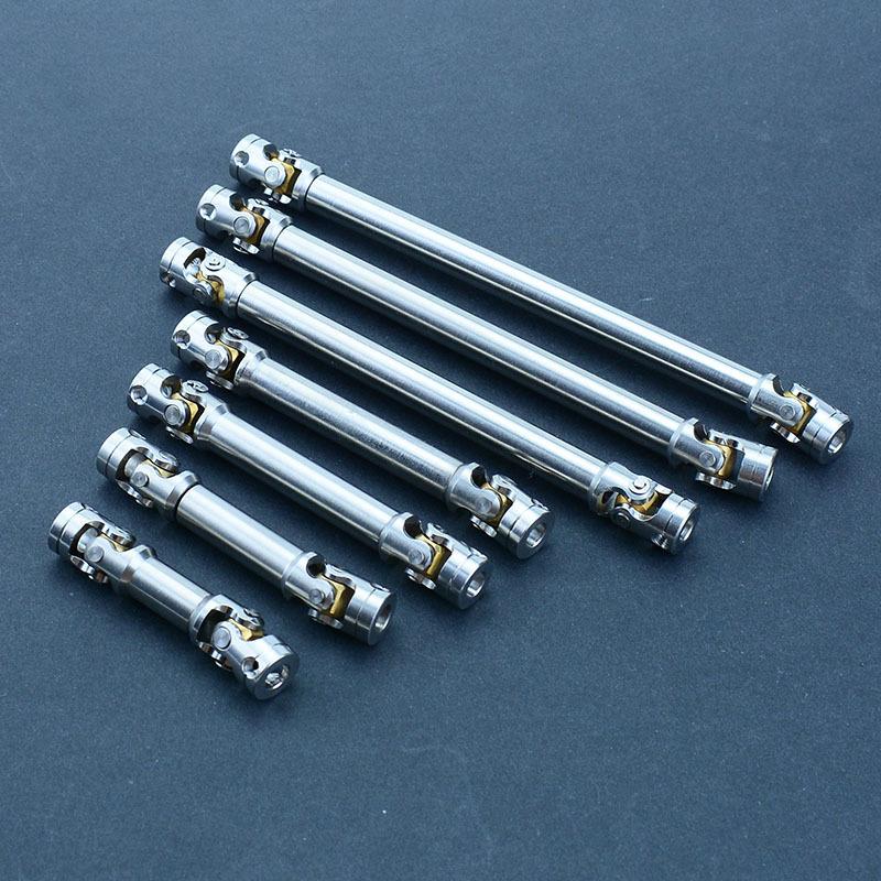 Metal 45-170mm Transmission Shaft Universal Joint for 1/14 Tamiya RC Truck SCANIA 770S VOLVO BENZ MAN TGX LESU Car Accessories