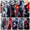 Чехол для телефона G-Ghoul Tokyo Touka Kirishima для IPhone 16 17 Air 16E 15 14 Plus 13 Mini 12 11 Pro Max 7 8 + SE 2020 Мягкий ТПУ Задняя сторона C