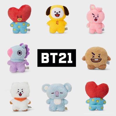 LINE FRIENDS BT21 Стоящие пальчиковые куклы/пальцевые куклы (7 вариантов)