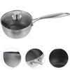 Кастрюля Wok из нержавеющей стали с антипригарным покрытием, походная кастрюля с антипригарным покрытием 304, бытовая лапша, переносная