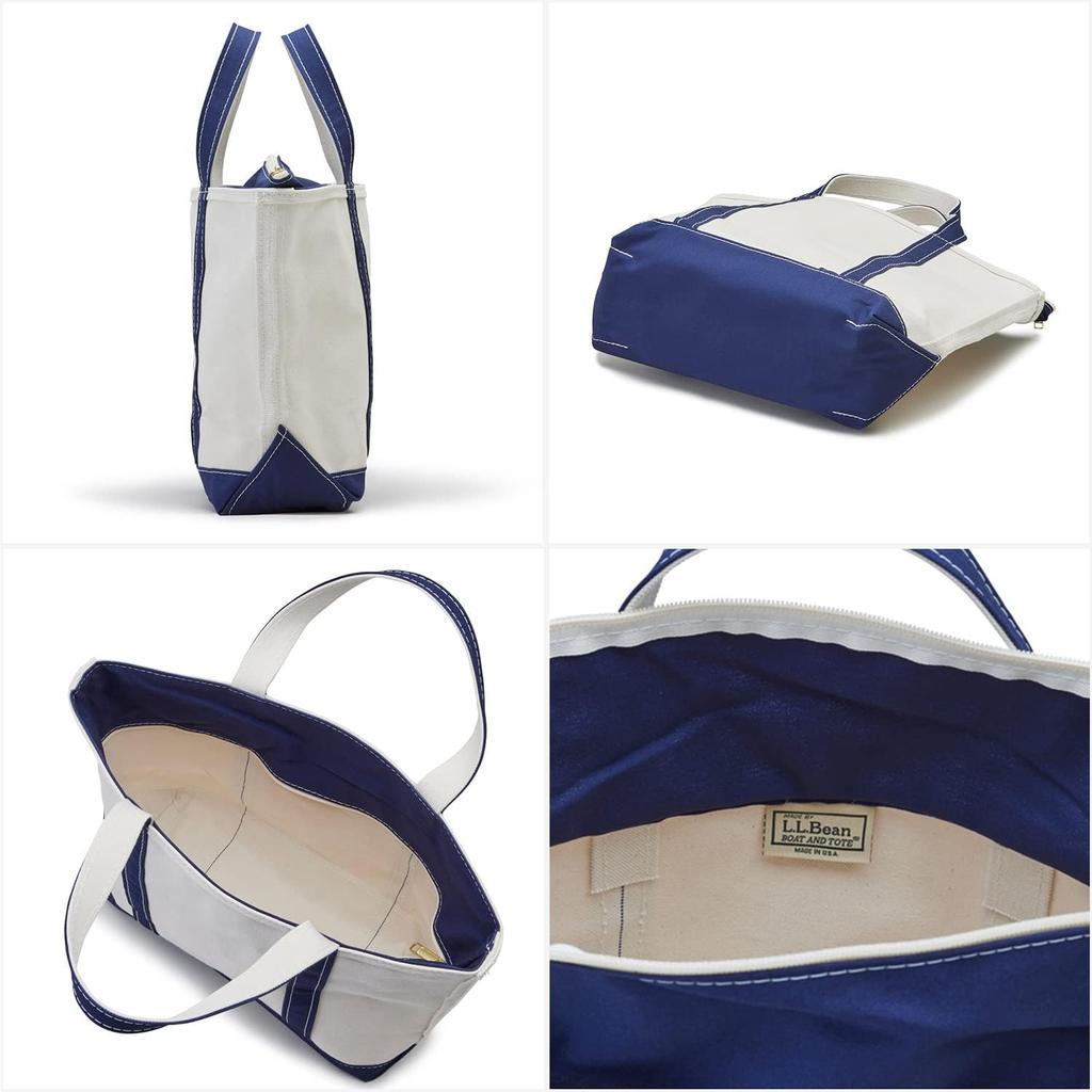 Сумка-тоут LL Bean Boat and Tote Bag, с молнией сверху, Средний размер, Обычный, Античный оливково-зеленый, 1000199490