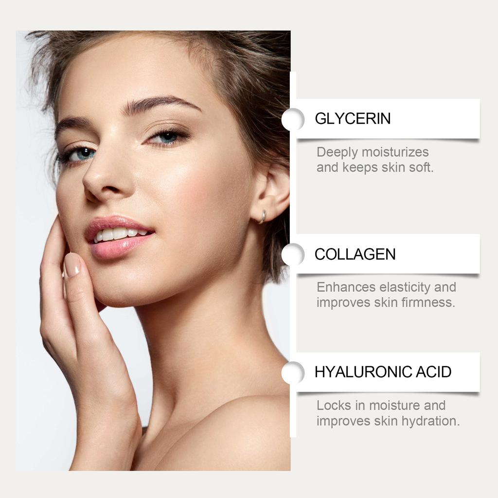 Collagen Cream Moisturizing Wrinkle Care Lightens Fine Lines Brightens Skin Tone Deep Nourishment Anti-aging