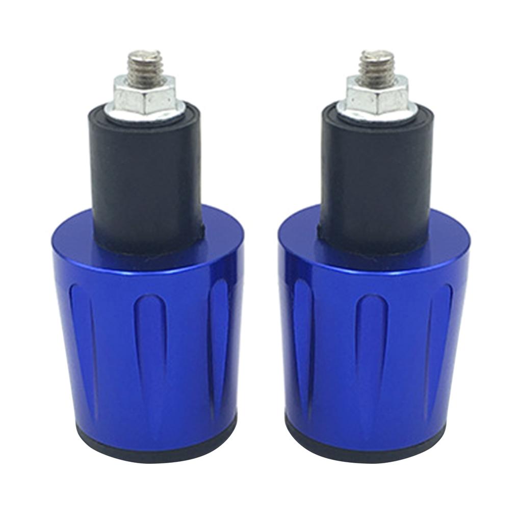 1 Pair Motorcycle Handlebars Grips Plug Caps Univesal Aluminum Handle Bar Ends 7/8" 22mm Motorcycle Handlebar Ends Caps