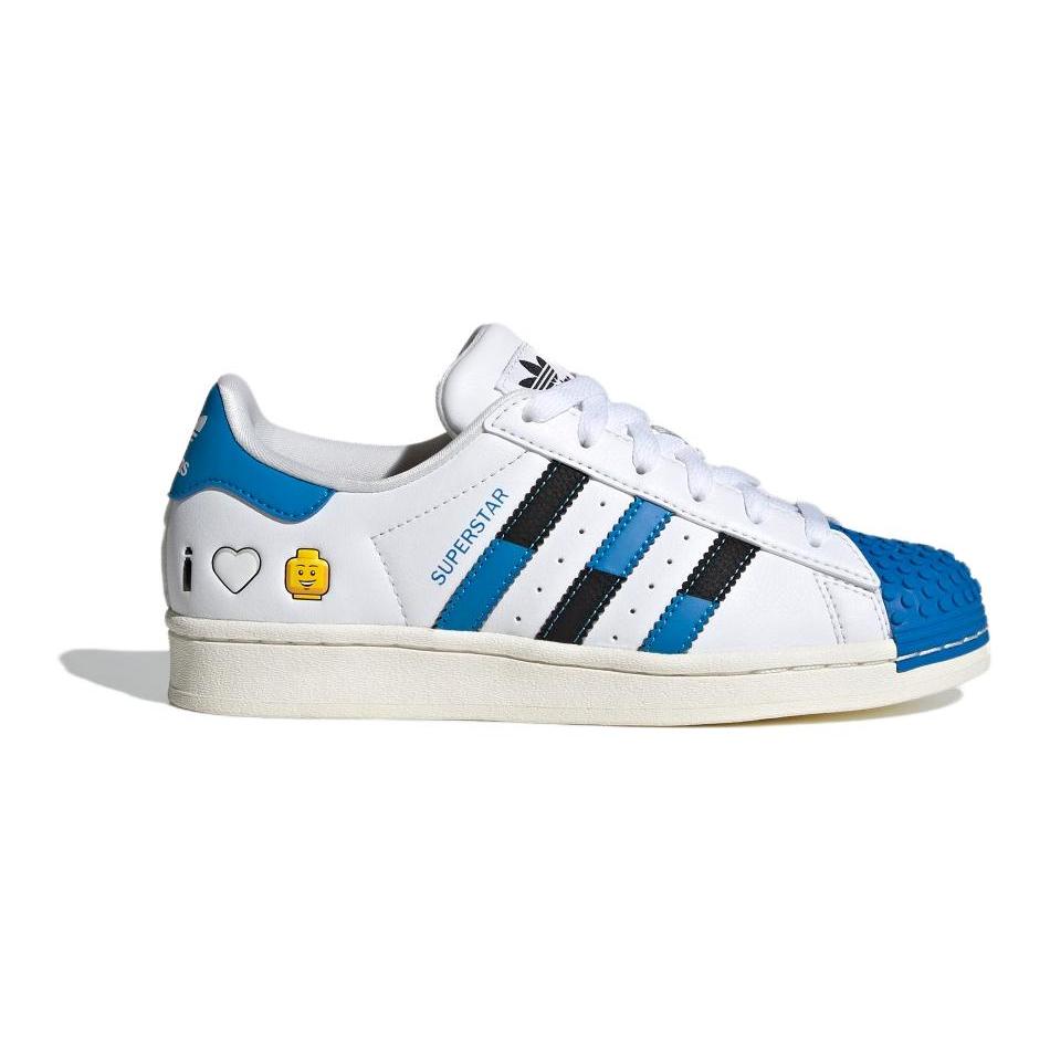 LEGO x Adidas Originals SUPERSTAR Амортизация, износостойкость, низкие кроссовки IF2909