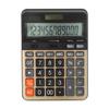 TOSSOW Large Calculator for Office and Business Portable with Large LCD Electronic Calculator Use, Display, Solar-Powered