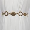 Ретро этнический стиль круглый пояс-цепочка модный и универсальный женский аксессуар для юбки