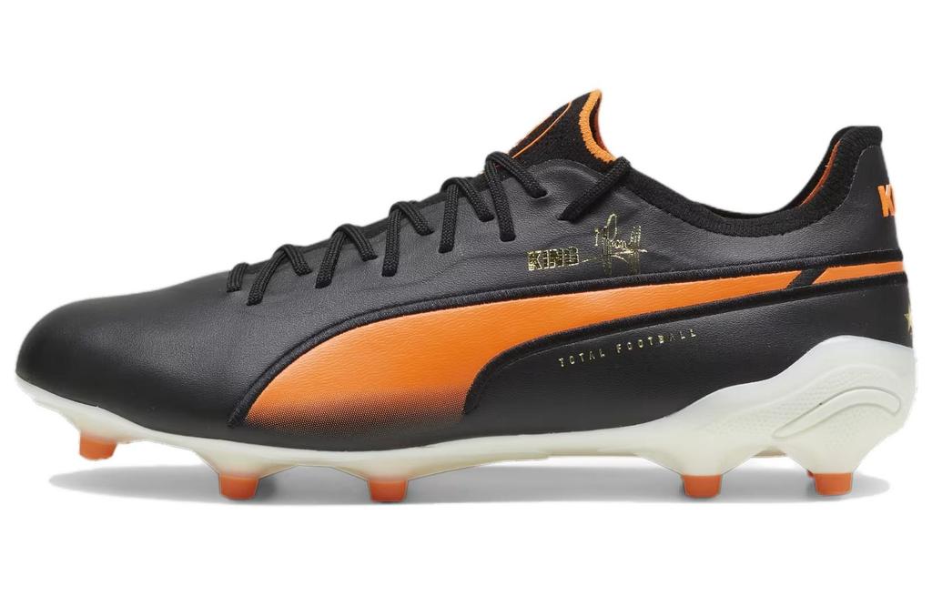 Puma King Ultimate Cruyff FG/AG 'Черный Оранжевый' 107826-01