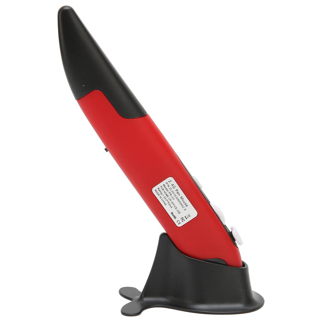 Беспроводная оптическая карманная мышь-ручка с регулировкой 800 1200 1600 DPI, маленькая, 2,4 ГГц, беспроводная USB-мышь-ручка с низким напряжением