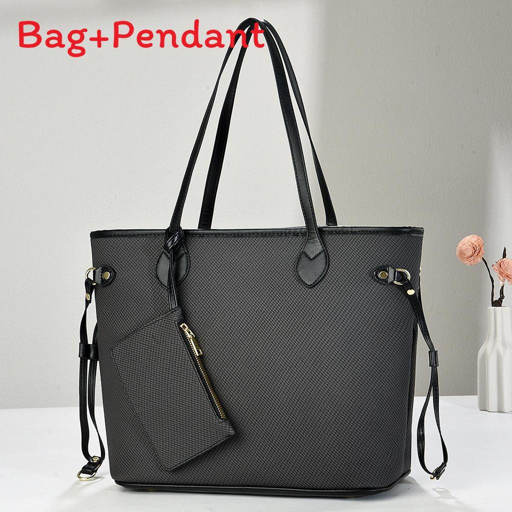 Simple Style Women Tote Bag With Interior Pockets And Durable Pu For Work And Casual
